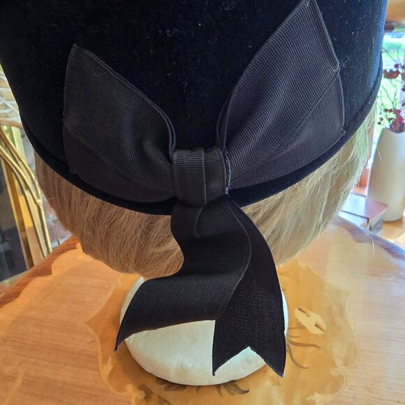 Thomas Townend & Collmest - Vintage Traditional Velvet Equestrian Riding Hat - Picture 5 of 11